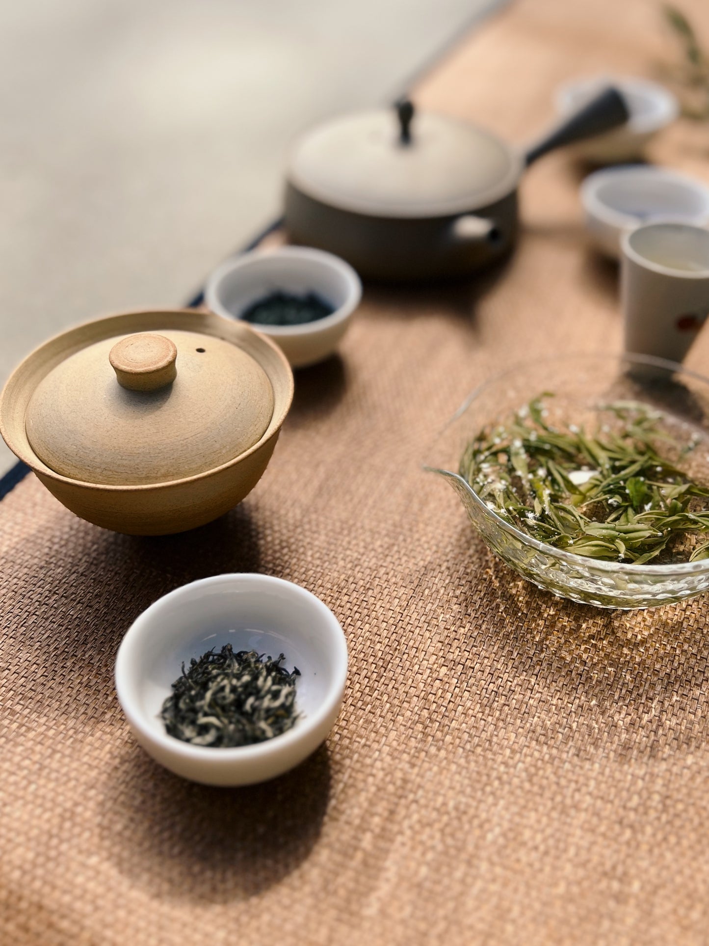 Summer's Prelude: A Grain Buds Green Tea Chapter