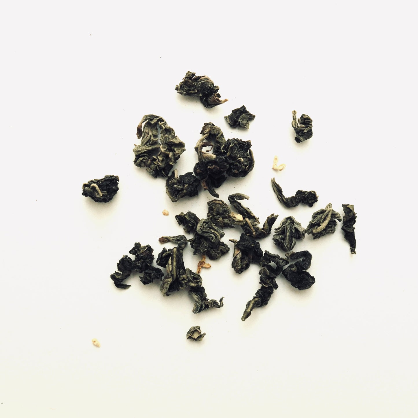 Tie Guan Yin Oolong tea scented with osmanthus flowers.