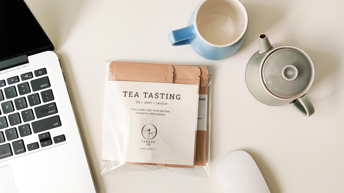 Private Tea Tasting Curated for MEA Forensic